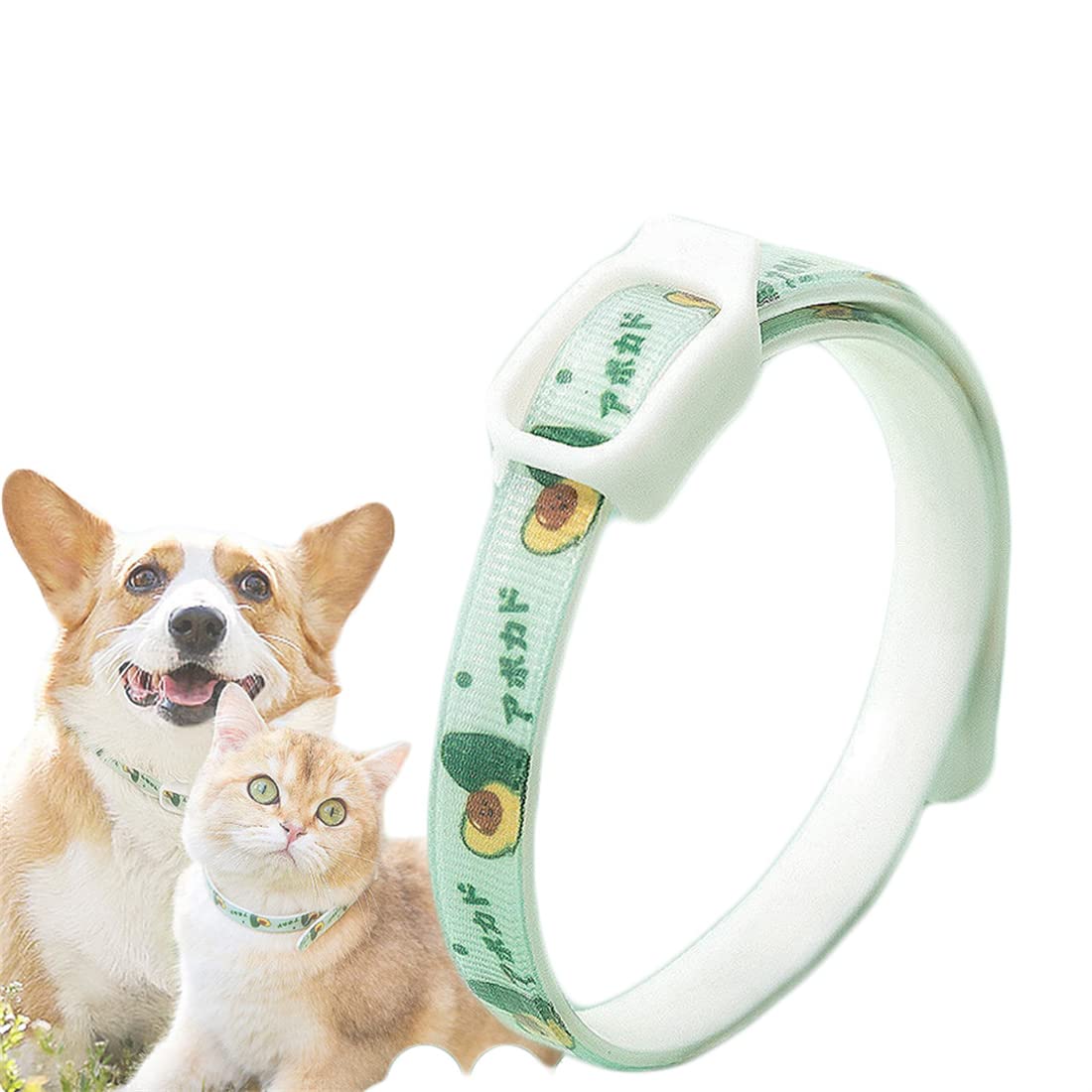 Amazon | 猫 首輪 犬 首輪 ノミ取り首輪 天然 ダニ 駆除 猫の