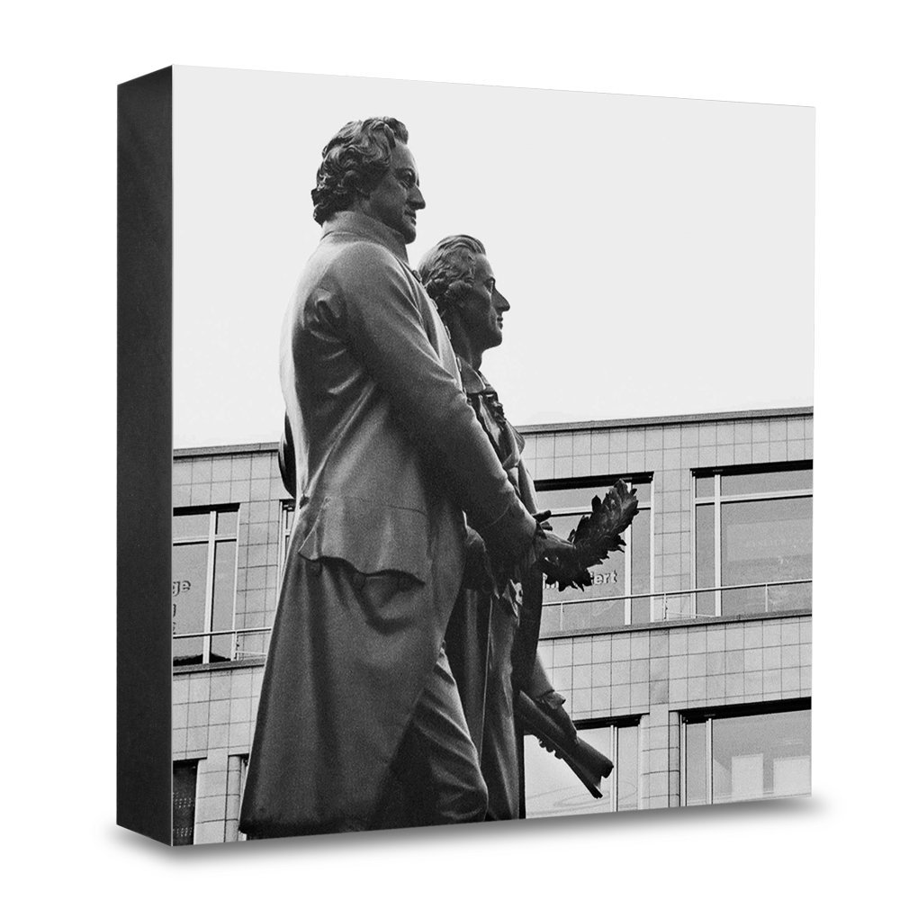 Tableau mural bois architecture gothique pour habiller un petit mur