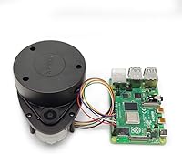 Vista 2 de Slamtec RPLIDAR A1M8-R6 with MX1.25 to 2.54 Dupont Wire kit, 2D LIDAR Sensor 360 Degree Scanning Radius, for Bstacle Avoidance and Navigation of
