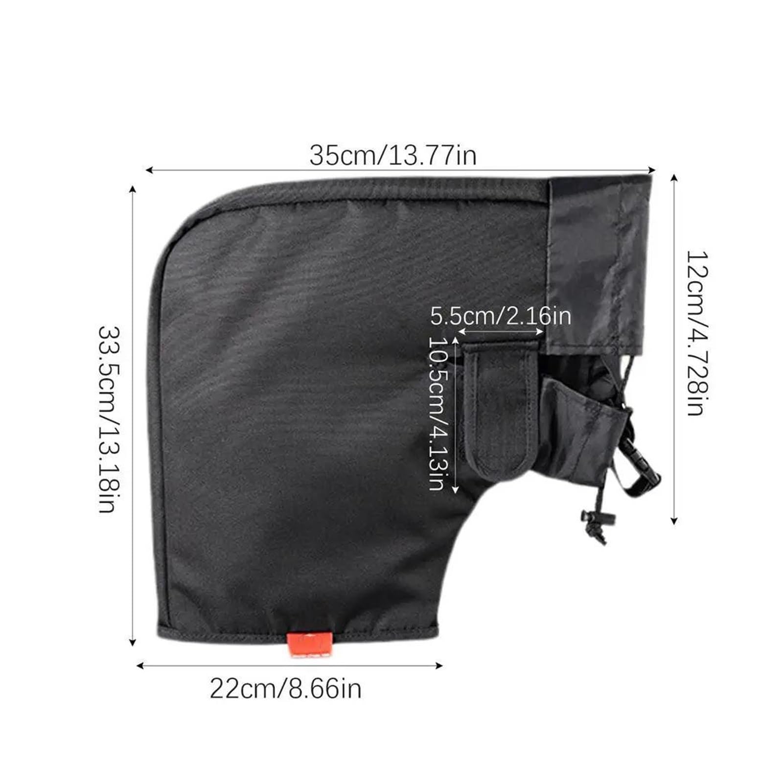 Guantes Térmicos para Motocicleta para Kymco DTX 125 250 350 360 Manoplas Térmicas De Invierno para Manillar De Moto