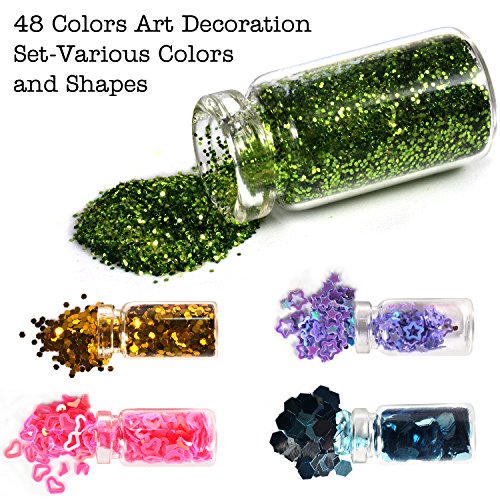 Imanom decorazione nail art tool kit 48PCS 3D nail...