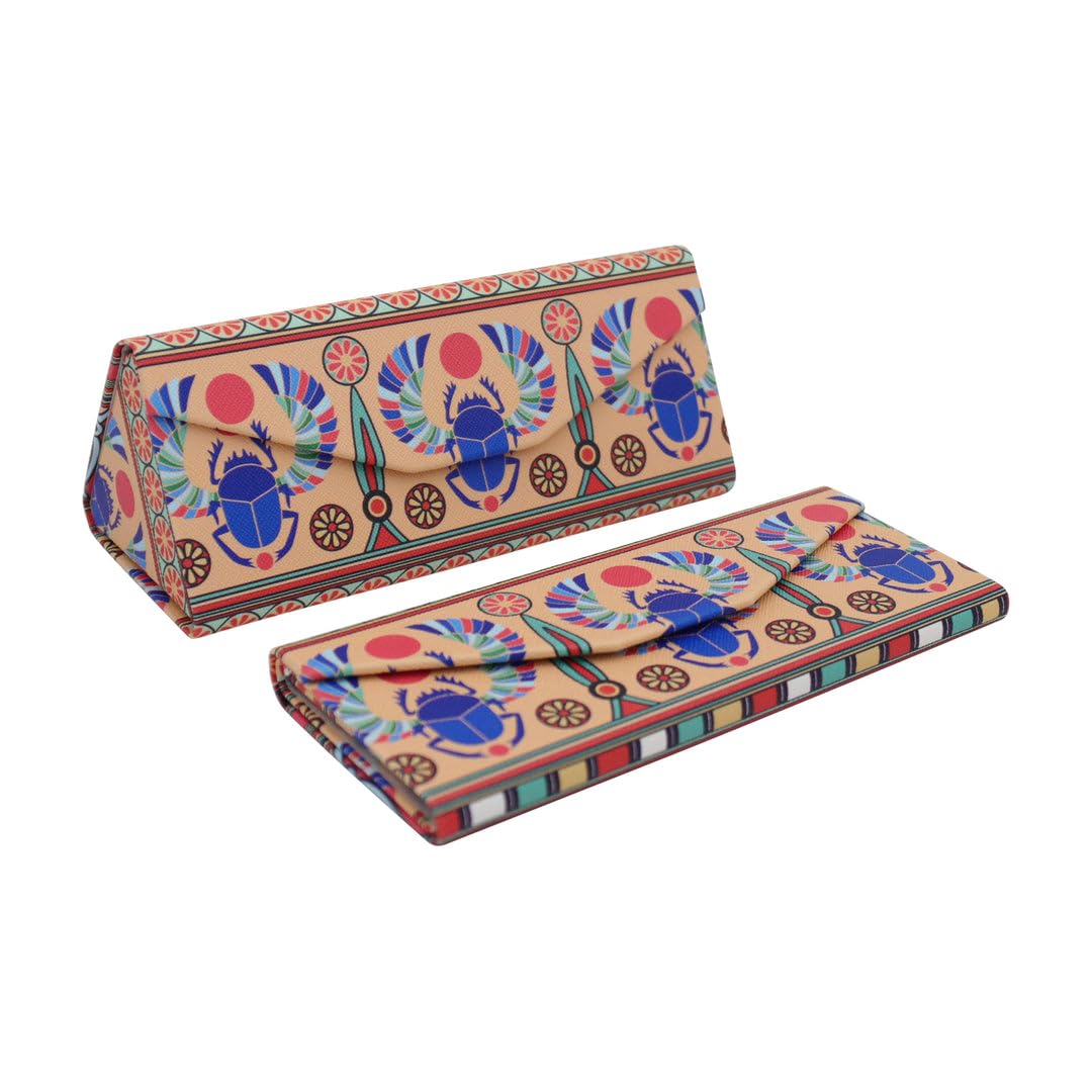 Real Sic Glasses Case for Men and Women - Magnetic Folding Hard Shell Sunglass Holder - Inspired by Activities/Hobbies