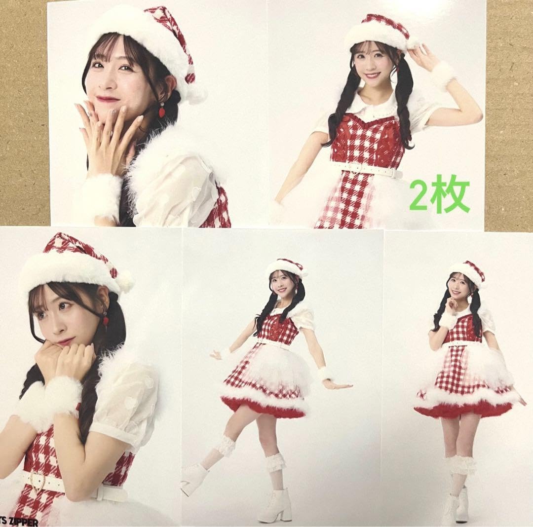 FRUITS ZIPPER 櫻井優衣 ランダムチェキ クリスマス衣装 サイン入り