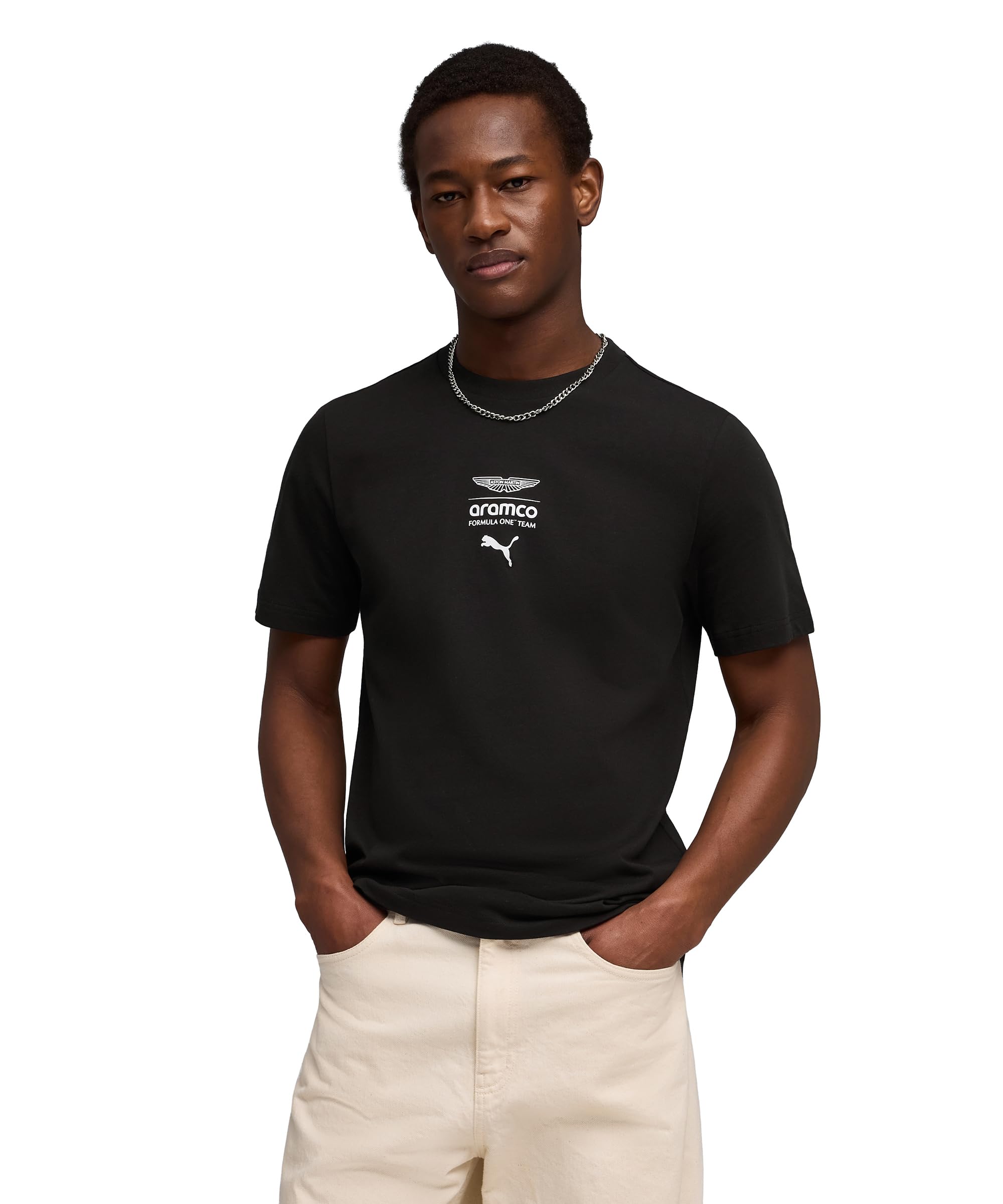 AMF1 Essential Logo Tee 1 (Regular) Puma Black