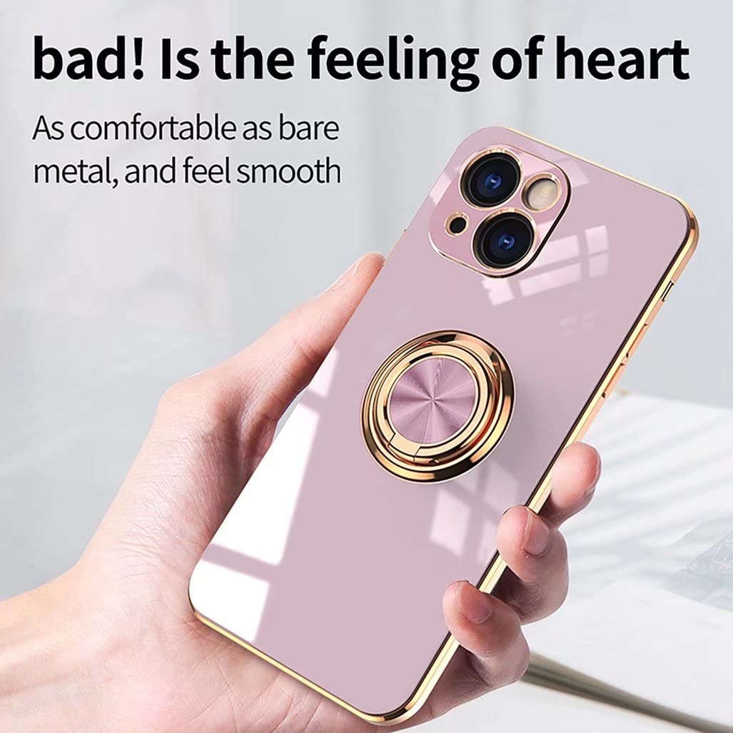 Custodia HAOYE Per Xiaomi Mi 10 Lite 5G - Morbida, Antishock Con Anello Porta E Supporto Magnetico (Grigio)