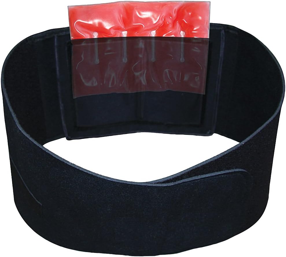 DR HO 3500 Black Heat Therapy Belt Instant Heat Back Support