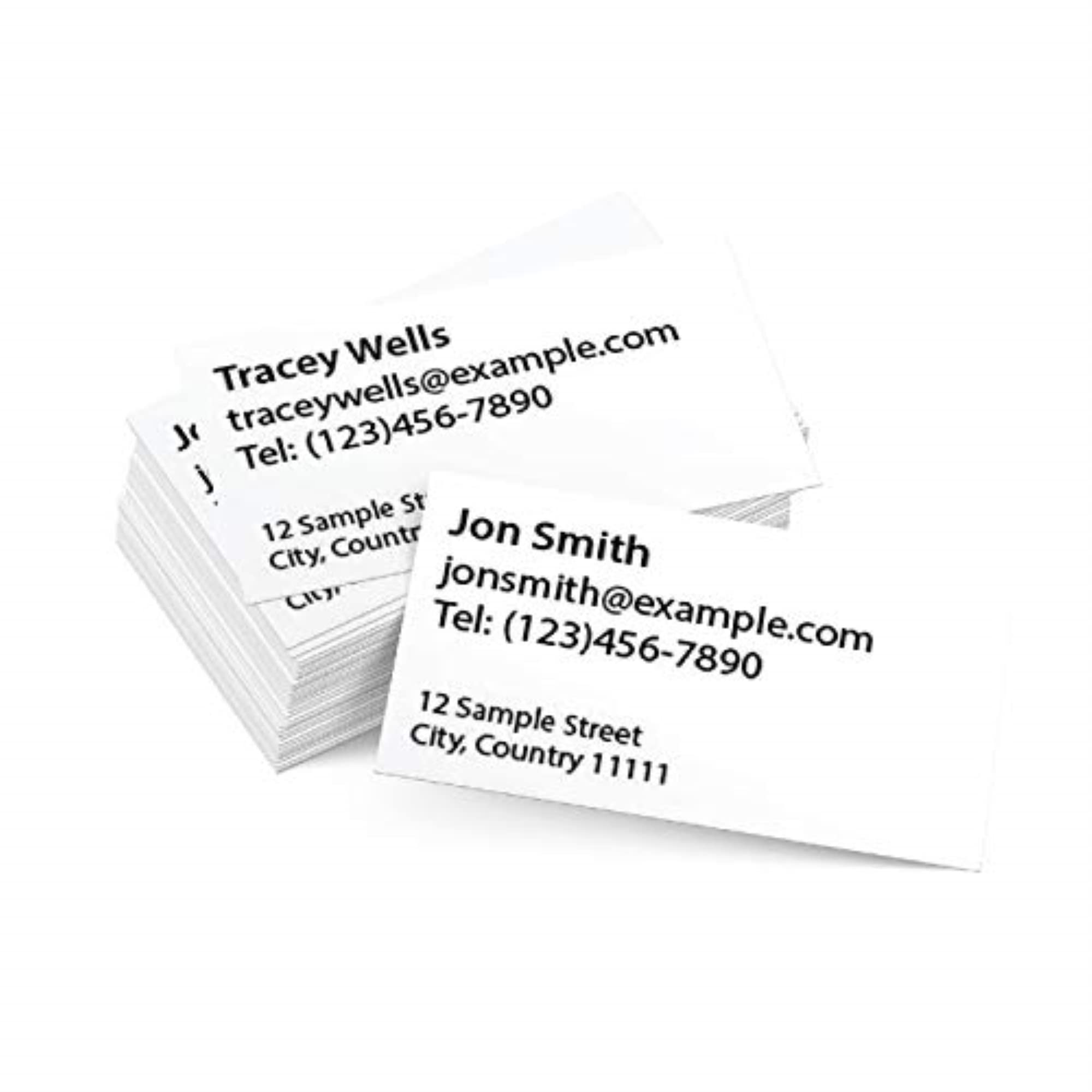 Amazon.com : Geographics Laser/Inkjet Business Cards, 2 x