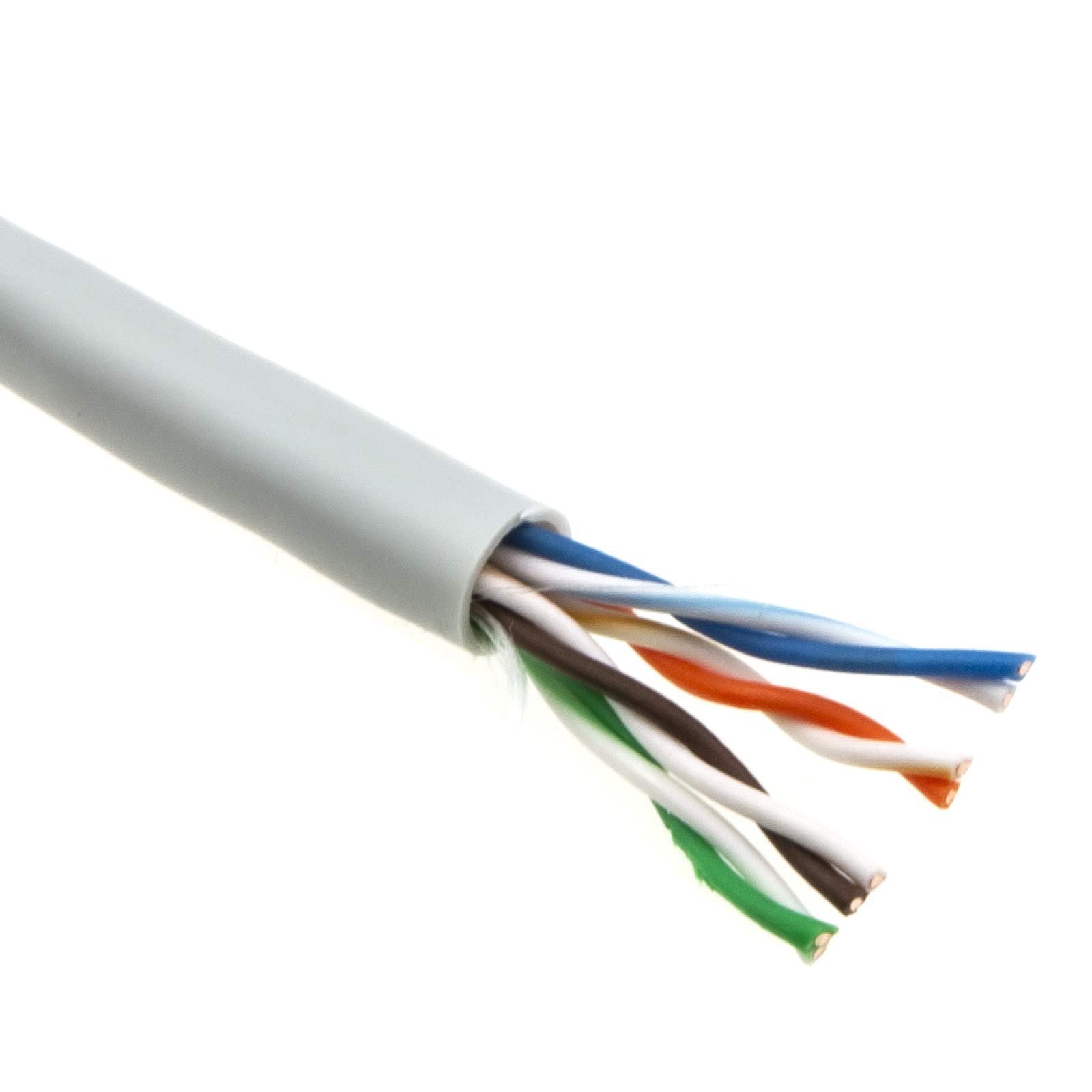 Bulk Roll Of 305 Metre CAT6 UTP Solid Ethernet Cable, 23AWG For 250MHz Networking