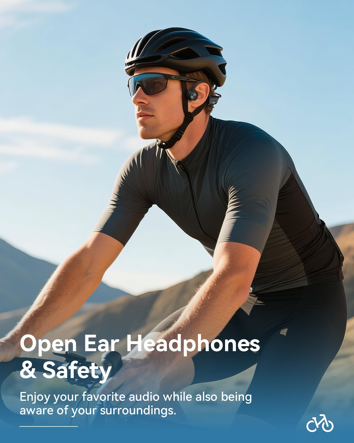 Wantek Cuffie Conduzione Ossea IP68 Impermeabili per Nuoto, Auricolari Sportive Bluetooth 5.4, MP3, 32GB, Comodo Silicone, Open-Ear per Corsa, Ciclismo, Palestra