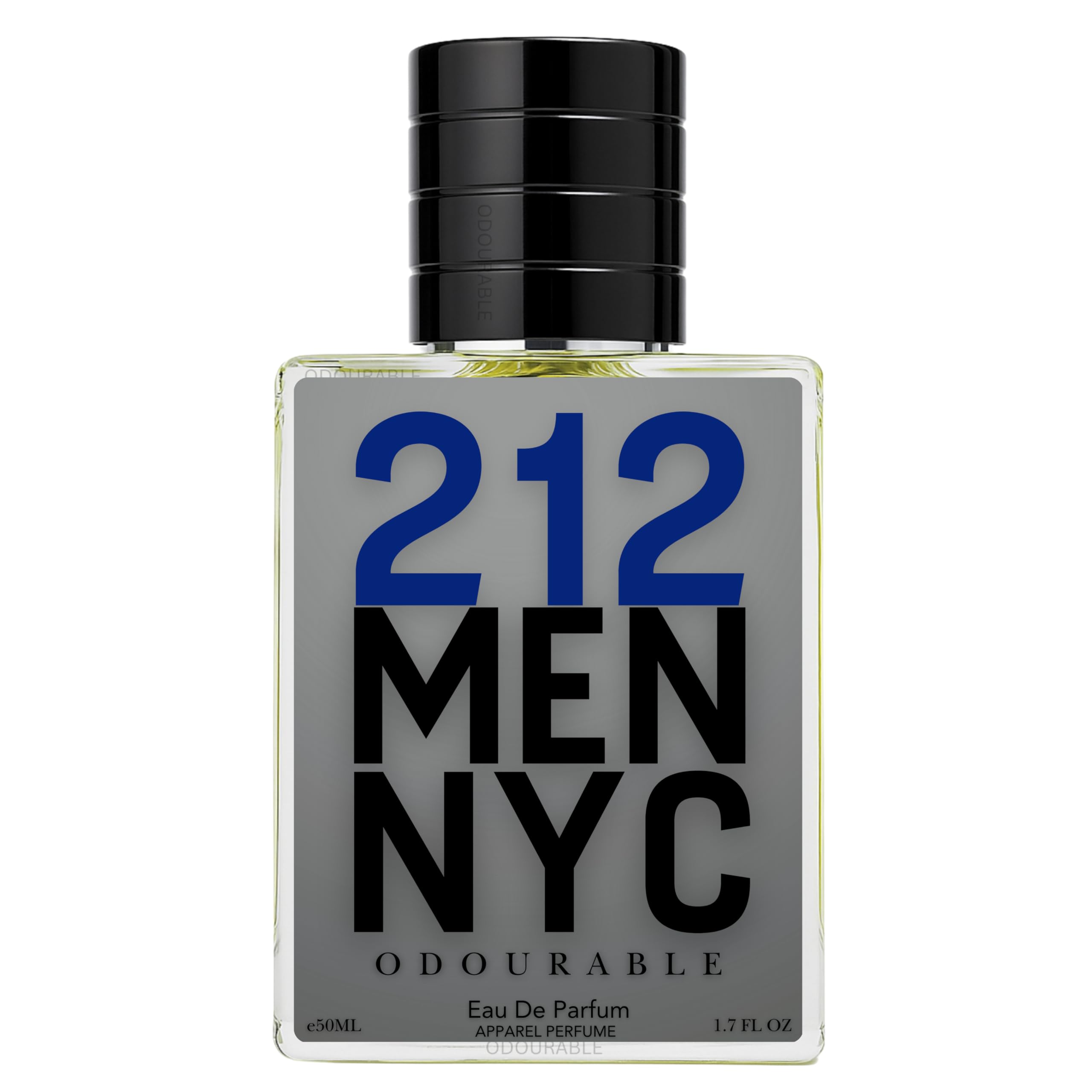 212 Men Nyc Perfume, 50ml Eau de Parfum -Long Lasting Masculine Fragrance for Men & Women