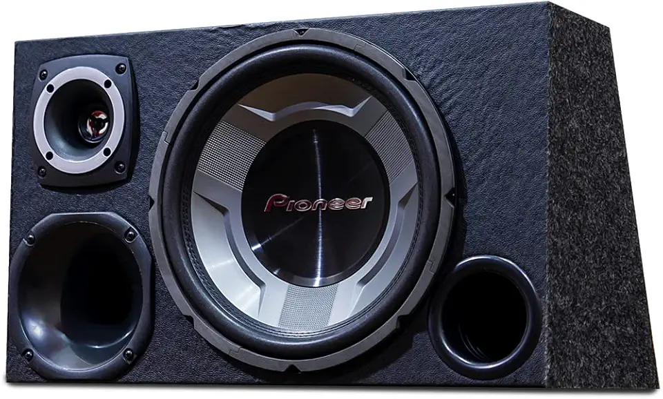 Caixa Taramps 1500 Trio + Pioneer Completa Som Subwoofer