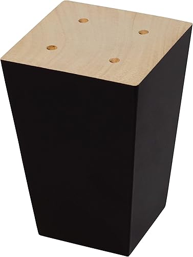 Miniatura 8 de CODIN (5 tamaños 3"-4"-5"-6"-8" Juego de 4 patas de madera para muebles, patas cuadradas para sofá, patas de sofá, patas de sofá - Patas de repuesto