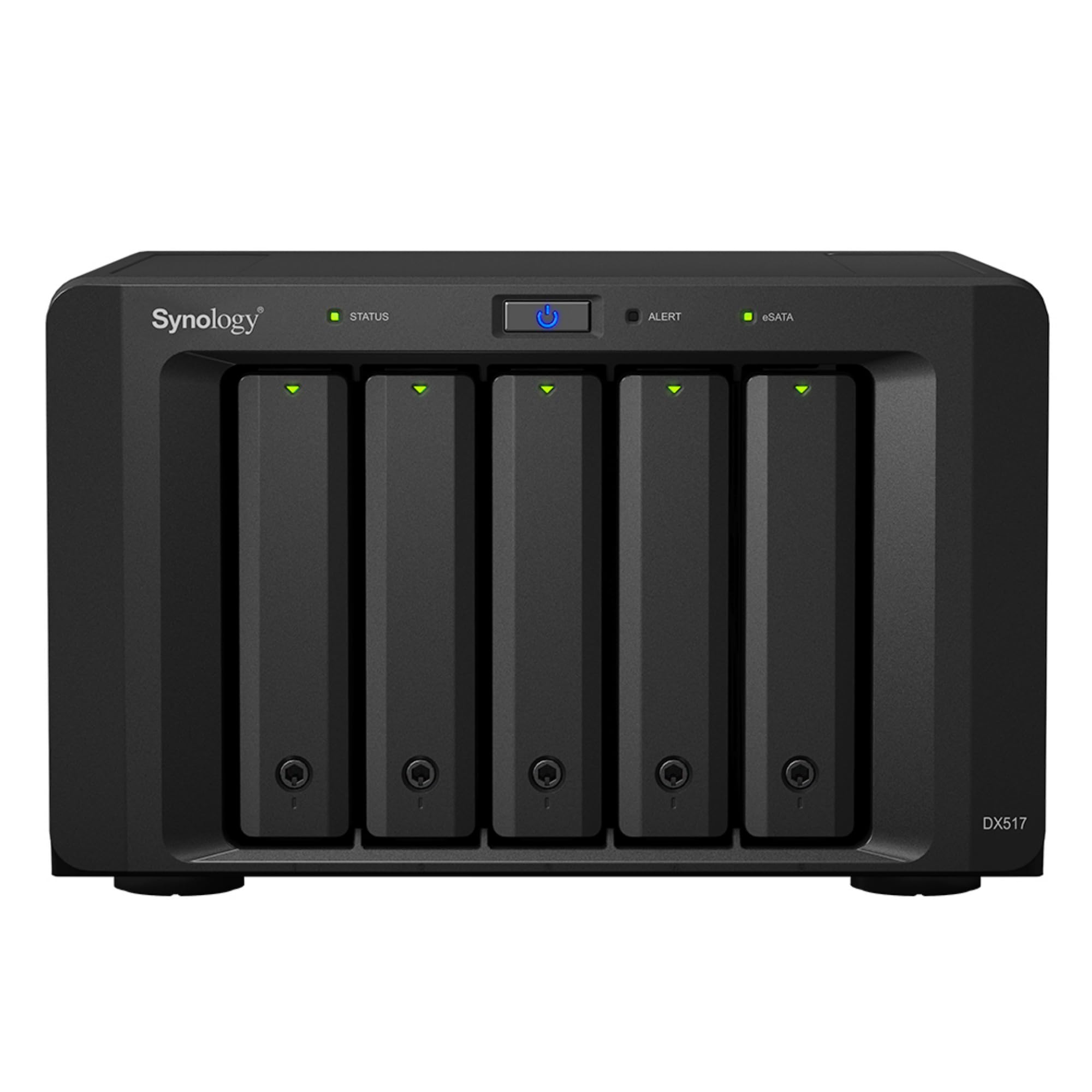 Synology DX517 boîtier de disques Bureau Noir