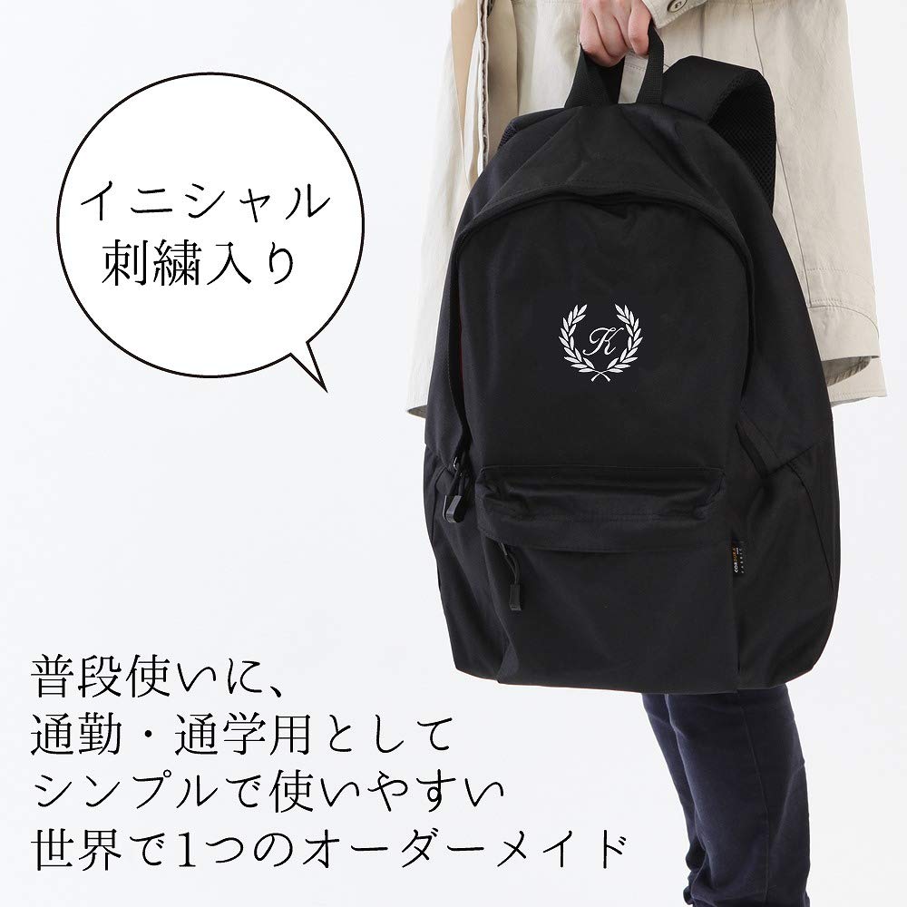 ロゴデザイン ブラックナイロンリュック ロゴデザイン ブラックナイロンリュック 【公式通販】