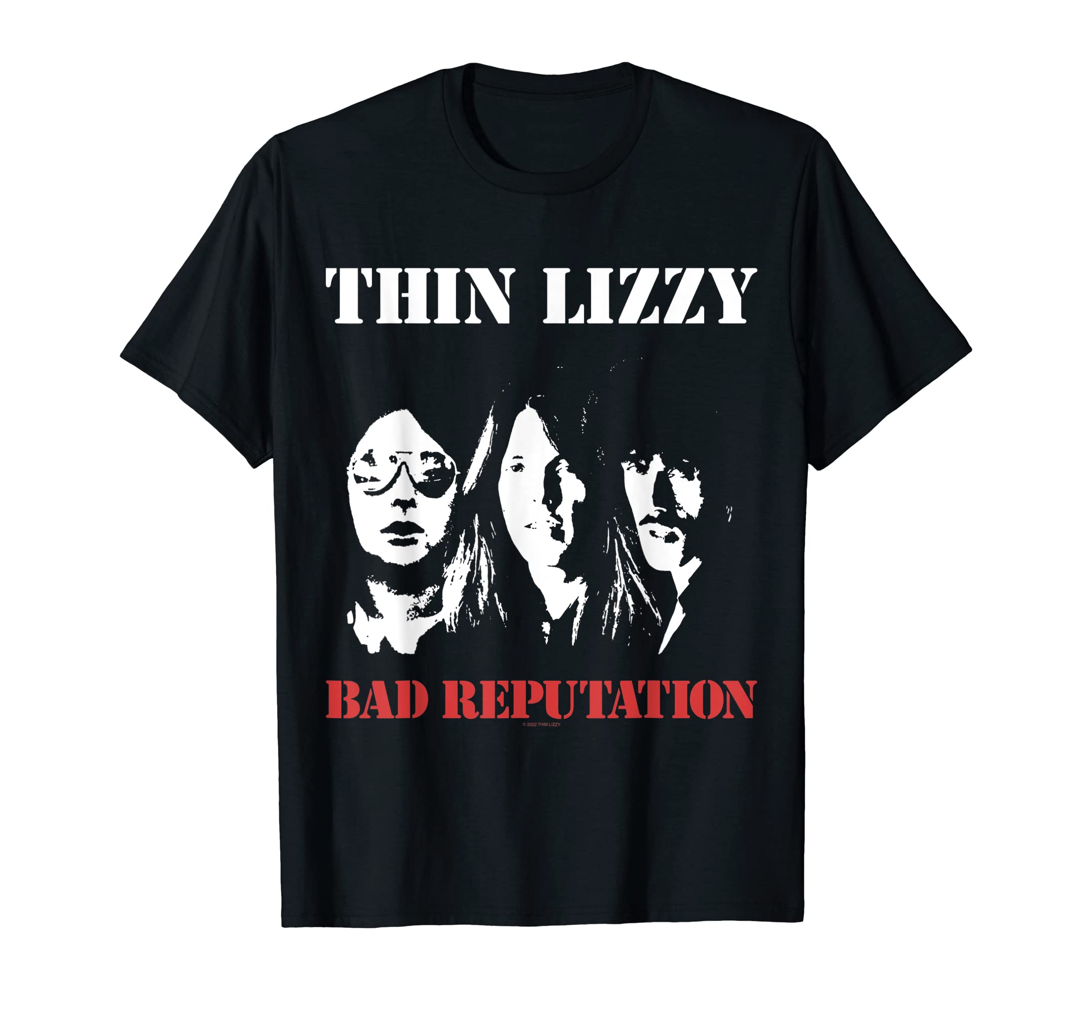Thin Lizzy – Bad Reputation T-ShirtOEKO-TEX STANDARD 100