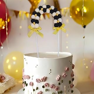 Happy Birthday Cake Topper with Figure Cake Decoration For Birthday Celebration CupcakeToppers with design (Style 3)