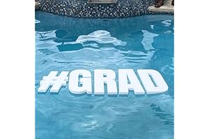 Grad Pool Party Letters - Styrofoam Graduation Decorations