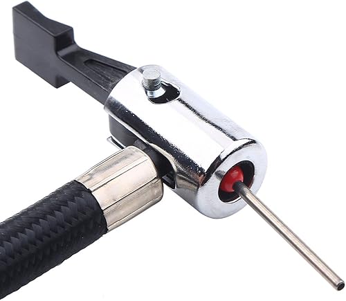 Miniatura 9 de Yosoo Medidor de gas de rango de 300 PSI, Enchufe para encendedor de cigarrillos de automóvil, Mini compresor de aire portátil, Bomba de infaltor de