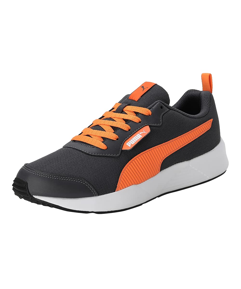 Puma Mens Ampi Asphalt-Vibrant Orange-Puma White Running Shoe - 11 UK (38135401) (B09RG1T46Q) Amazon Price History, Amazon Price Tracker