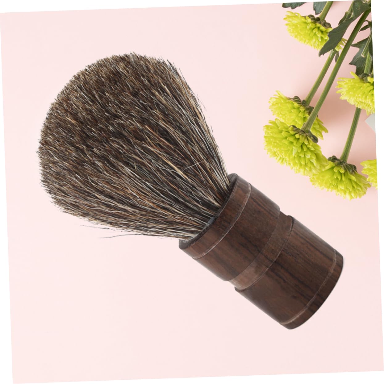 Angoily 3 Pezzi Di Pennello Da Barba Con Manico in Legno E Setole Per Uomo E Per Strumento Per La Del Viso Per Papà E Compleanno
