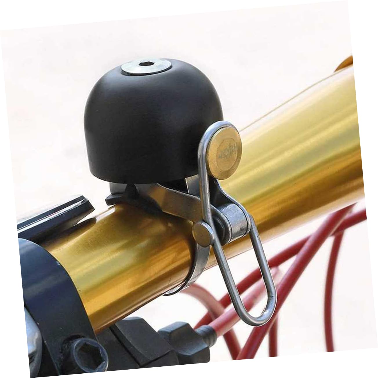 YARNOW Retro Bike Bell Loud Sound Ding Horn for Handlebar for Mountain and Road Biking Fit Easy Installation Black