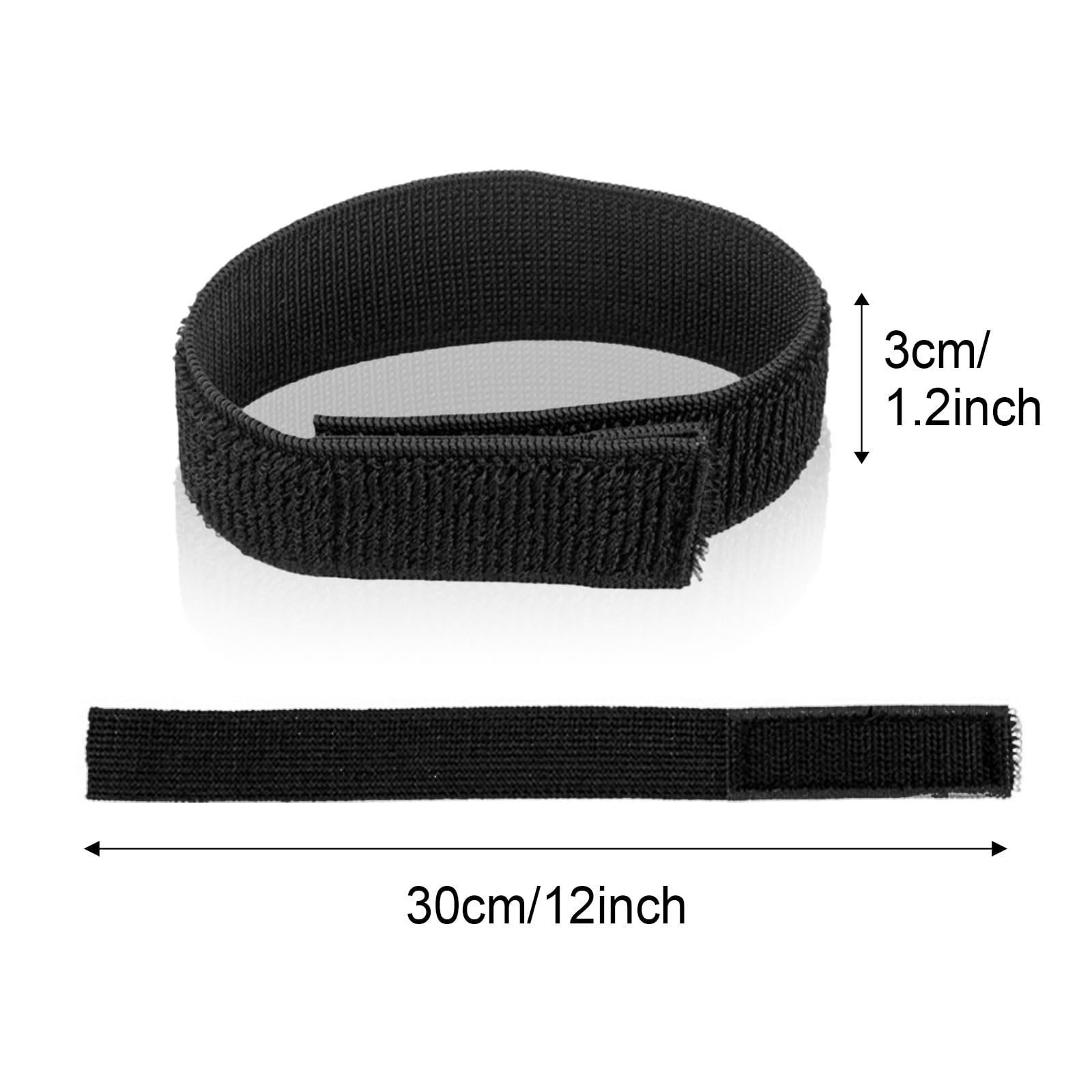 XNIVUIS 2 works Bicycle Clips, High Elastic Cycling Pant Band, Bike Clips Trousers, Trousers Boots Blousers Strap - Image 2