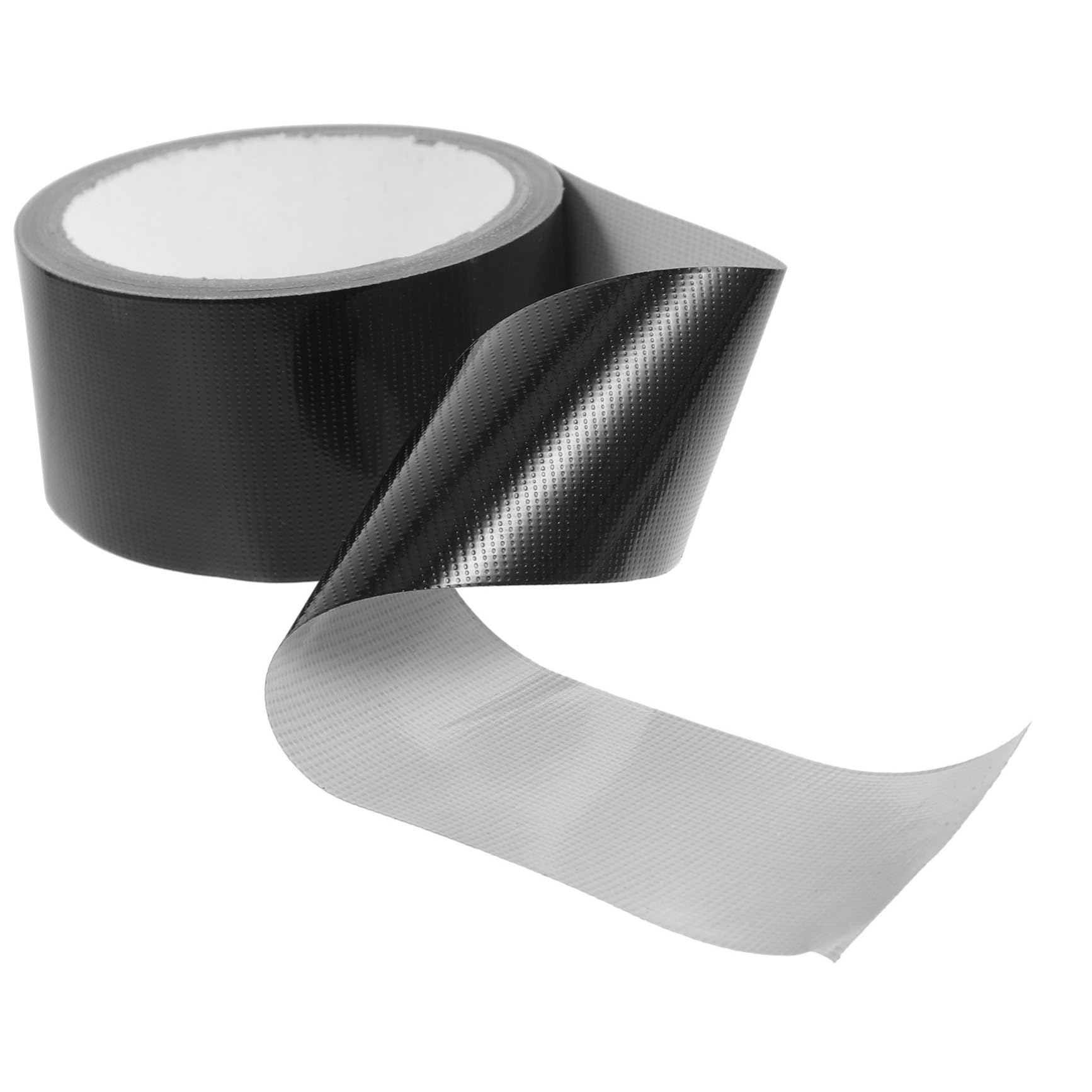 Cabilock Cinta Fuerte Banda Cinta Autoadhesiva Cinta De Butilo Adhesivo Cinta De Reparación De Telas Cinta Adhesiva Reparar Alfombra Conducto Artesanía Negro Polietileno 2 Rollos*4