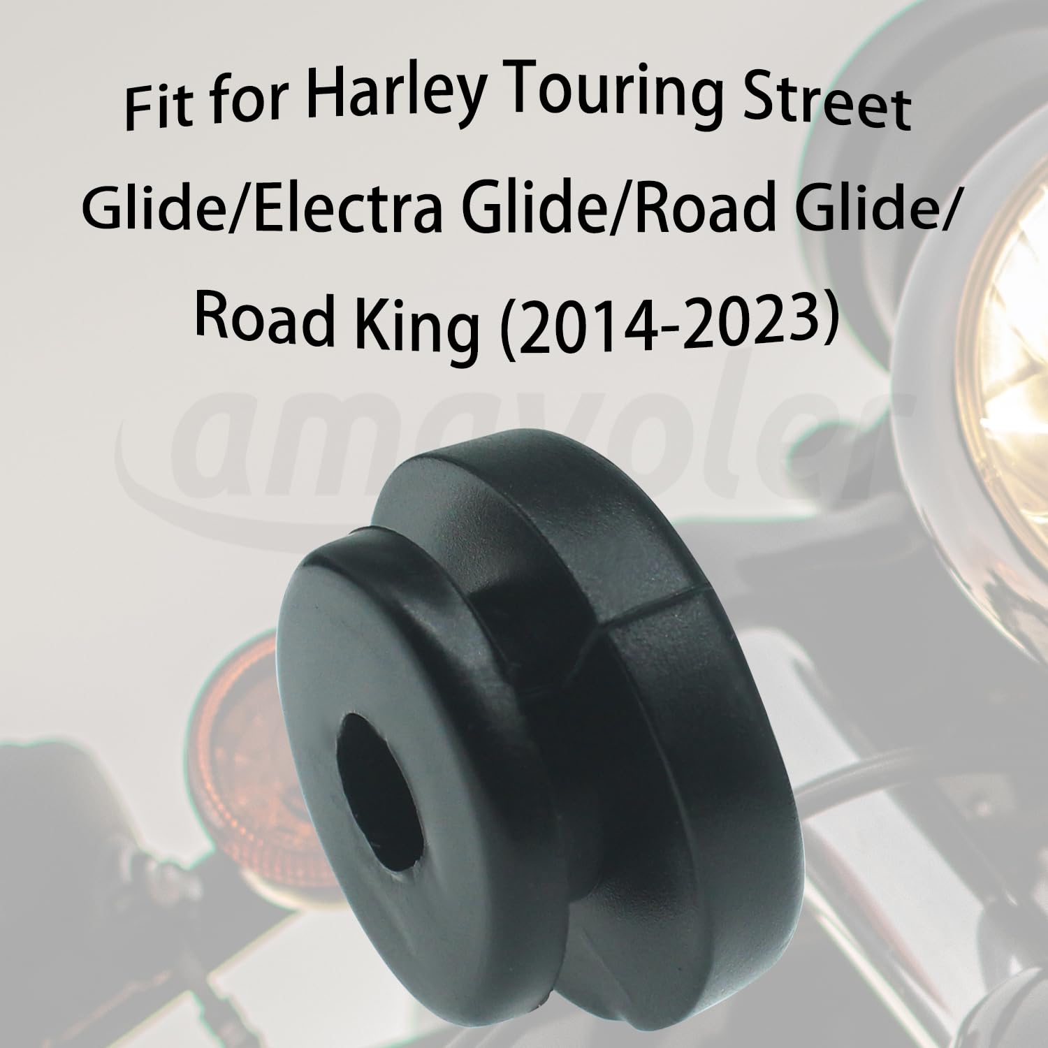 Respaldo Delantero Negro Con Alohadilla Copatible Con Harley Touring