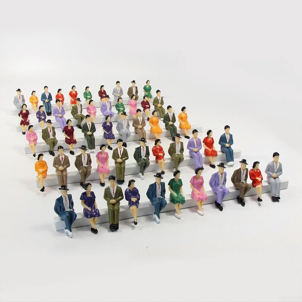 Figurines [HO] : Personnages assis - PREISER 10103 - Paris Modélisme