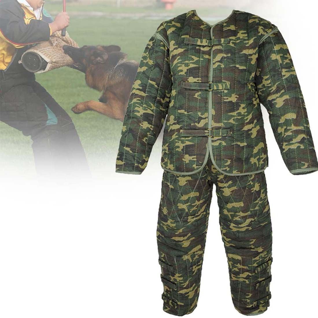 Xxyoz Green Bite Protective Clothing, Dog Anti-Bite Clothing, Clothing Protection Large Body Protection, Police Dog Training Anti Bite Suit Jacket, For Dog Training