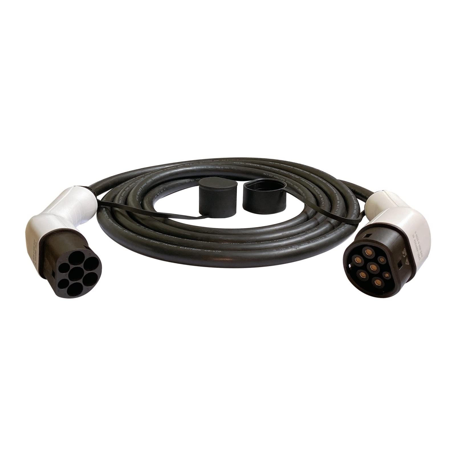 Cavo di Ricarica EV Caricabatteria for Auto Elettrica 32A Trifase 22kw IEC 62196 32A Kit EVSE Cavo EV da Tipo 2 A Tipo 2 Ricarica Sicura(32A 3 Phases)