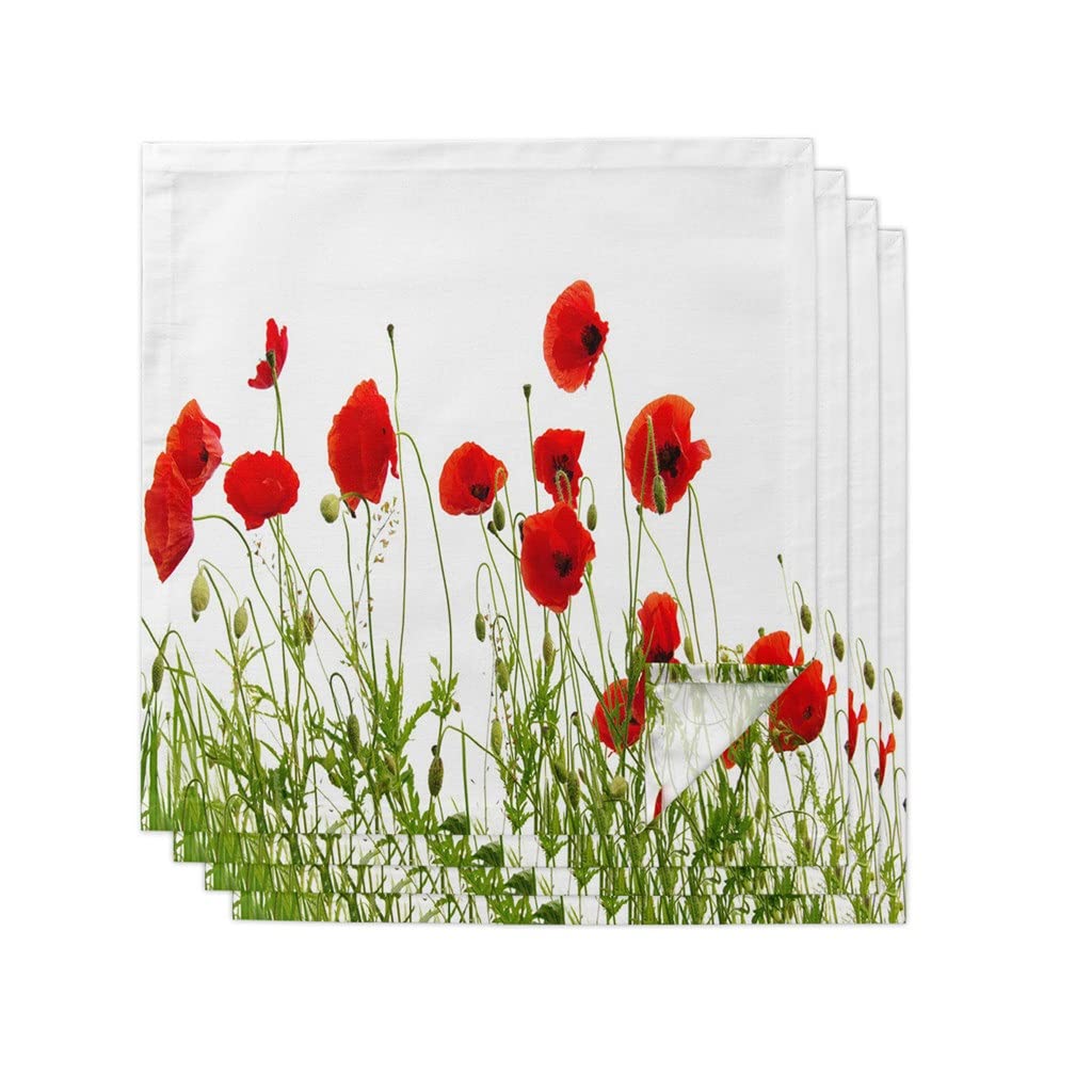 MOBYGKFY Table Napkin Cloth Set Wedding Party Handkerchief Restaurant Supplies Christmas Napkins