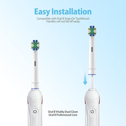 Miniatura 6 de Cabezales de repuesto para cepillos de dientes Oral B, cabezales de cepillo eléctrico profesional FHADAY compatibles con Oral b 7000/Pro