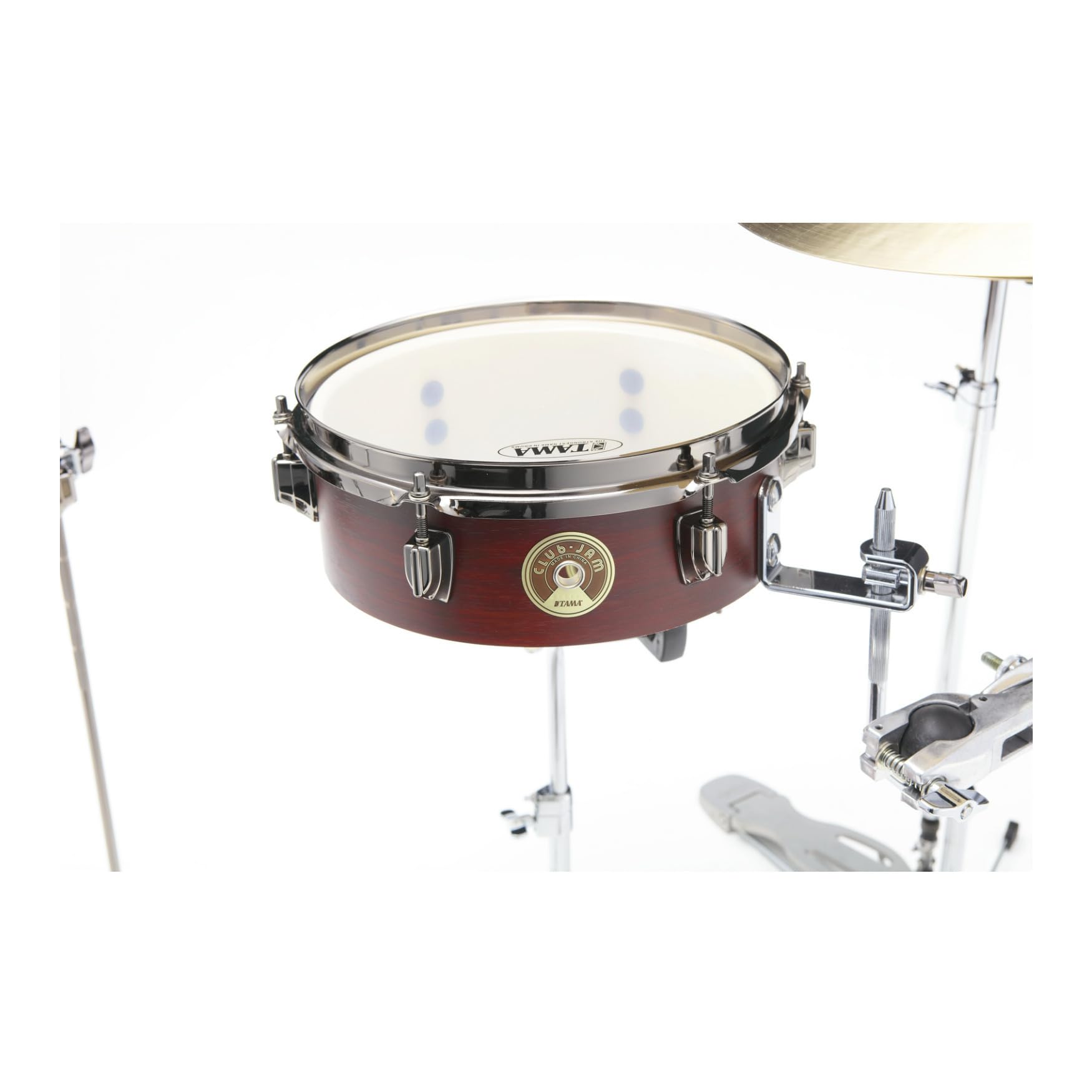 Tama LJK48PBN Club-JAM Pancake Set Burgundy Walnut Wrap - Set di fusti per batteria