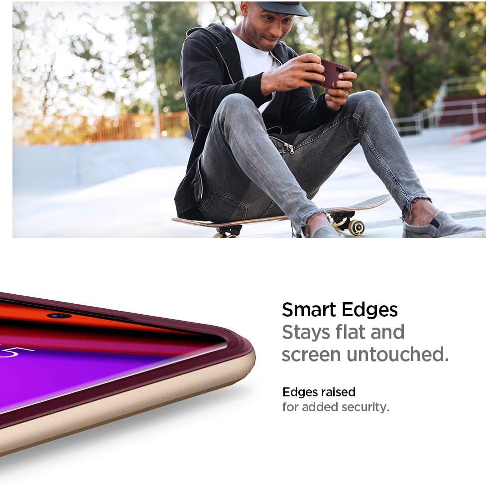 Spigen Neo Hybrid Designed for Samsung Galaxy Note 10 Plus Case/Galaxy Note 10 Plus 5G Case (2019) - Burgundy