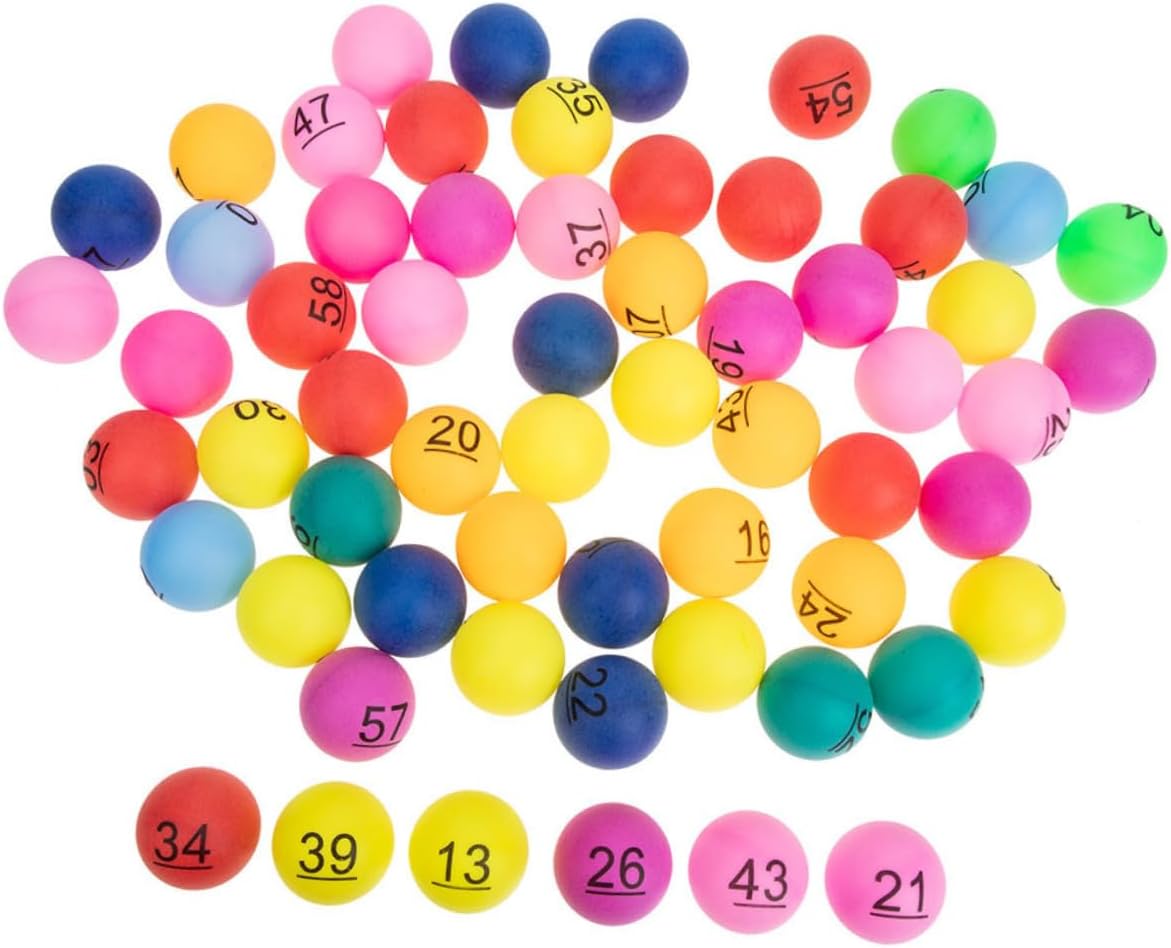 90pcs Colorful Plastic Game for Raffle Draws Bingo Games Party Activities Fun User-Friendly Props for Exciting Events