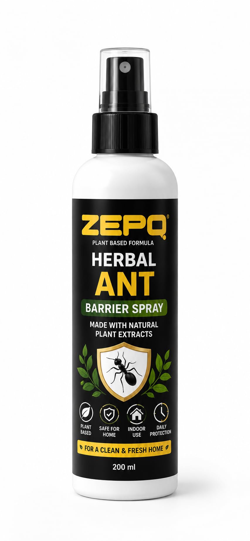 Ant Repellent Spray 200ml | Herbal Ant Repellent Spray for Home & Kitchen | Long Lasting Ant Control | Indoor & Outdoor Use | Ant Killer Spray for House, Kitchen, Doors & Entry Points-image-5