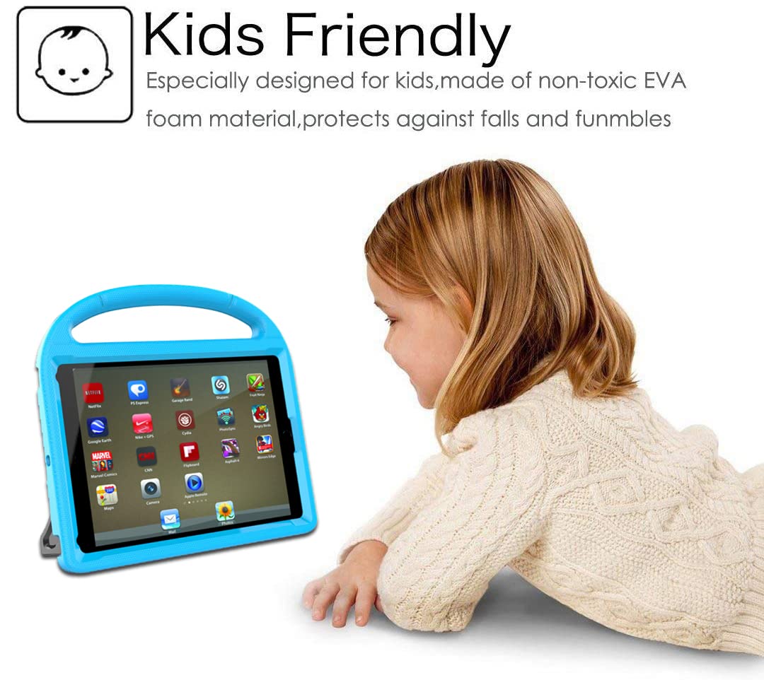 Cover Antiurto EVA Custodia Protettiva Con Maniglia E Supporto Per Amazon Fire HD 7 E 8, Antishock In EVA, Sicura Per Bambini, Colori Vari Supporto Tablet Amazon - Foto 7