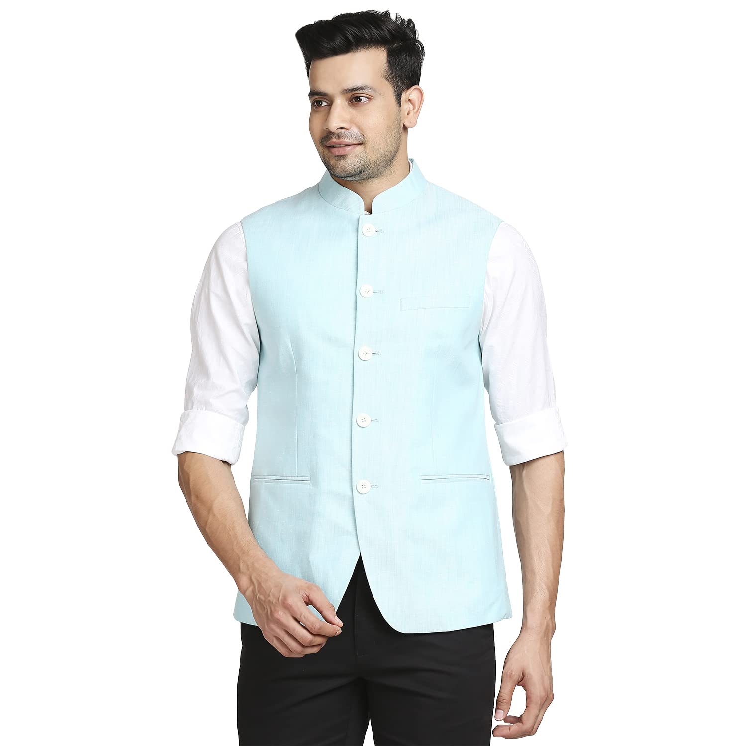 colorplus Men's Single Breasted Tailored Blazer-picture-48