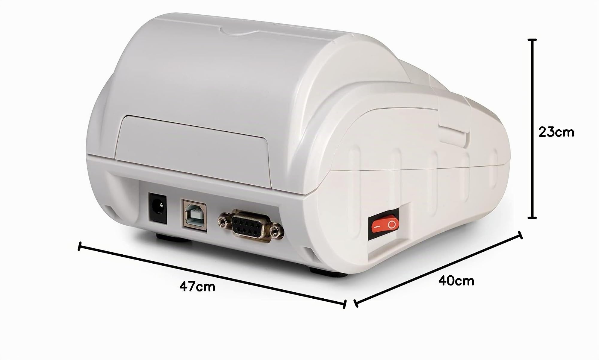 Safescan TP-230 Impresora térmica gris imprime resultados de conteo de contadoras de dinero - Contadoras de efectivo - Contadoras de billetes - Contadoras de monedas - Balanzas contadoras de dinero