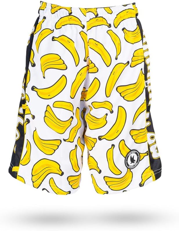 Flow Society Banana Flow Boys Athletic Shorts - Lacrosse - Gym - Basketball