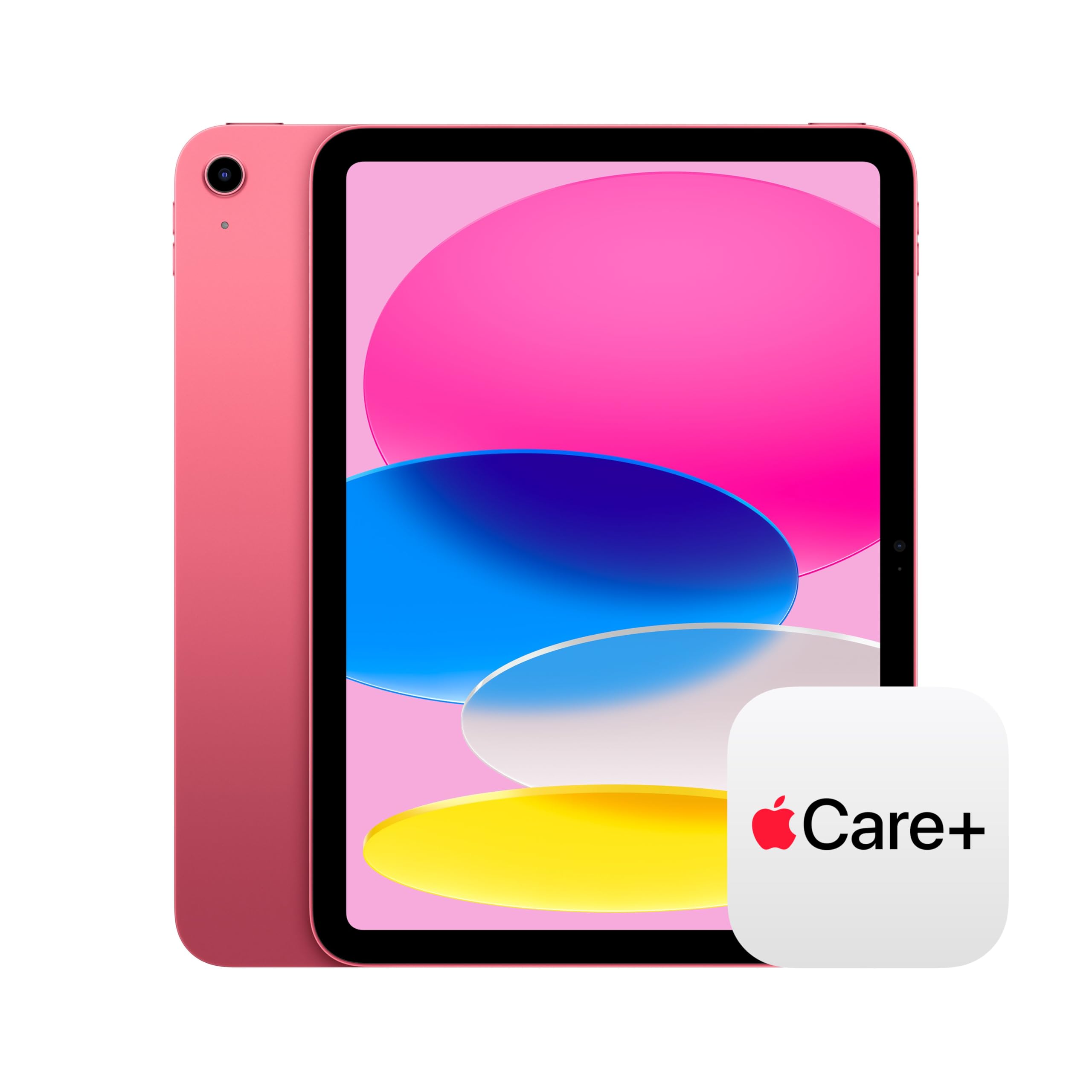 Apple iPad 11-inch: A16 chip, 11-inch Model, Liquid Retina Display, 128GB, Wi-Fi 6, 12MP Front/12MP Back Camera, Touch ID, All-Day Battery Life — Pink with AppleCare+ (2 Years) Wi-Fi 128GB Pink With AppleCare+ (2 Years)