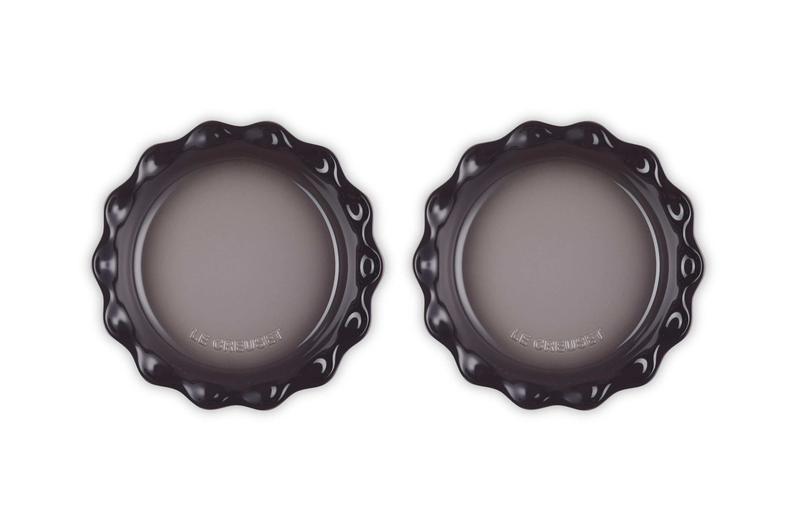 Le Creuset Plat à tarte Heritage en grès 22,9 cm - Peche