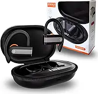 Fone de Ouvido Sem Fio Bluetooth 5.4 com Microfone, Led, Case 500mAh Pró. Até 15 horas de uso, Resistente a Água IPX5.Trabalho, Lazer, Gamer, Corrida e Esportes, Compatível com Android e IOS - Premium