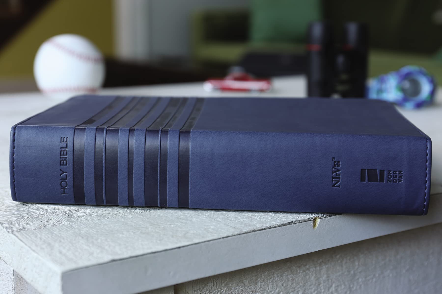 NIrV, Holy Bible, Large Print, Leathersoft, Blue - Image 6