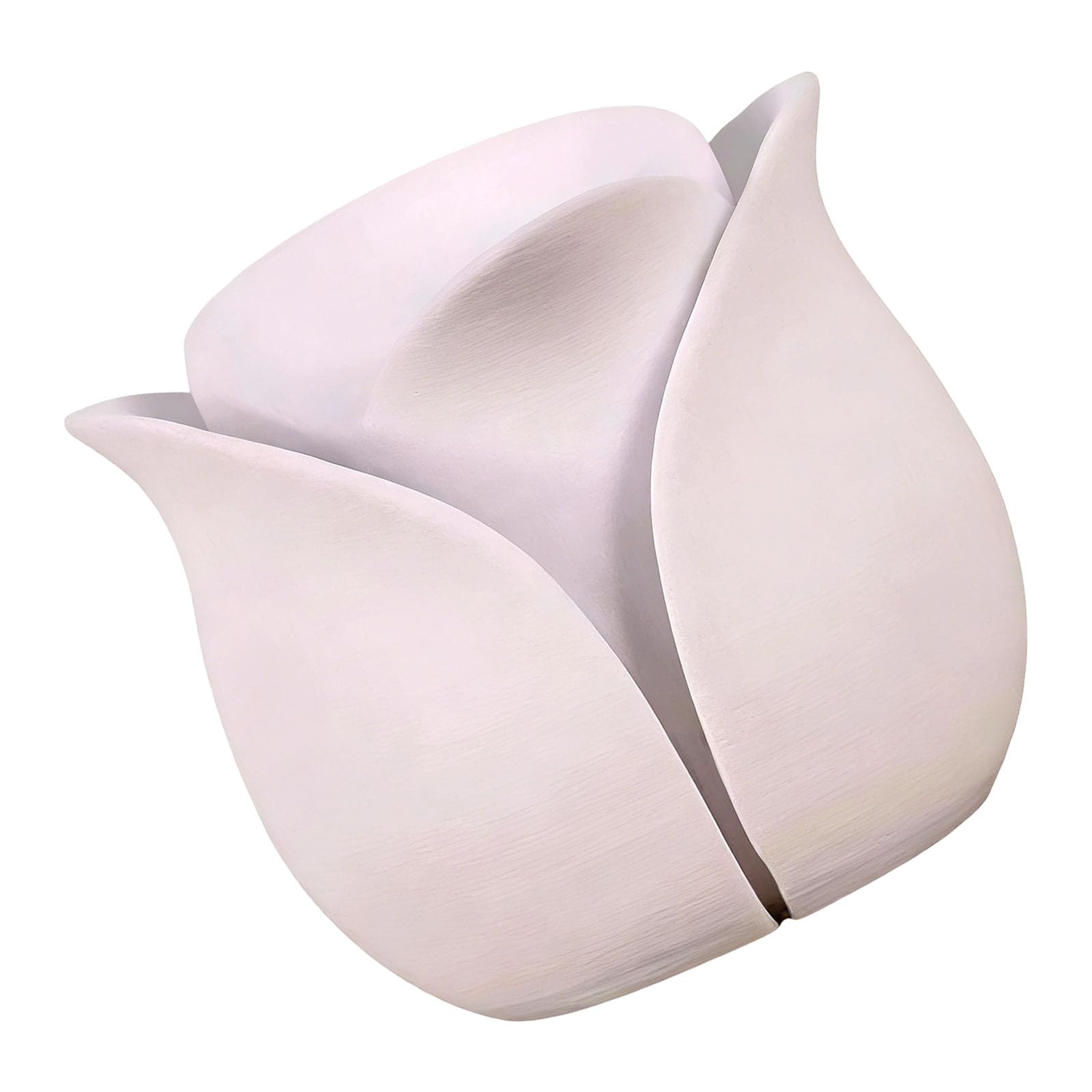 Xjdzineq Modern 3D Printed Rose Petal Flower Vases Small Planter Pots for Succulents and Cactus Container Desktop Garden Decoration Rose Petal Flower Pots