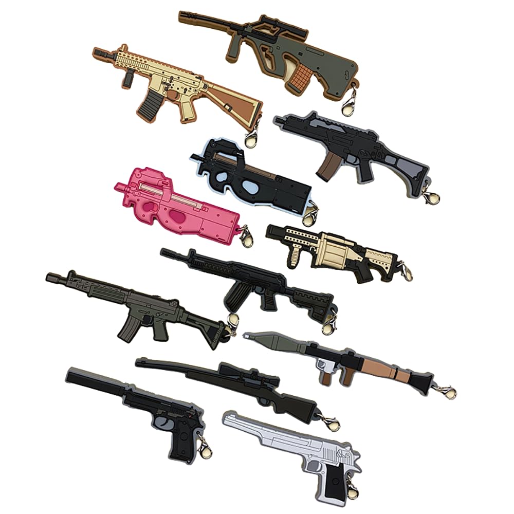Amazon.co.jp: [MATTUI] レン キーホルダー GGO ピトフーイ P90