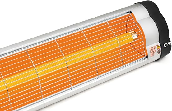 Ufo S2900W Heater Wall Mounted, Black