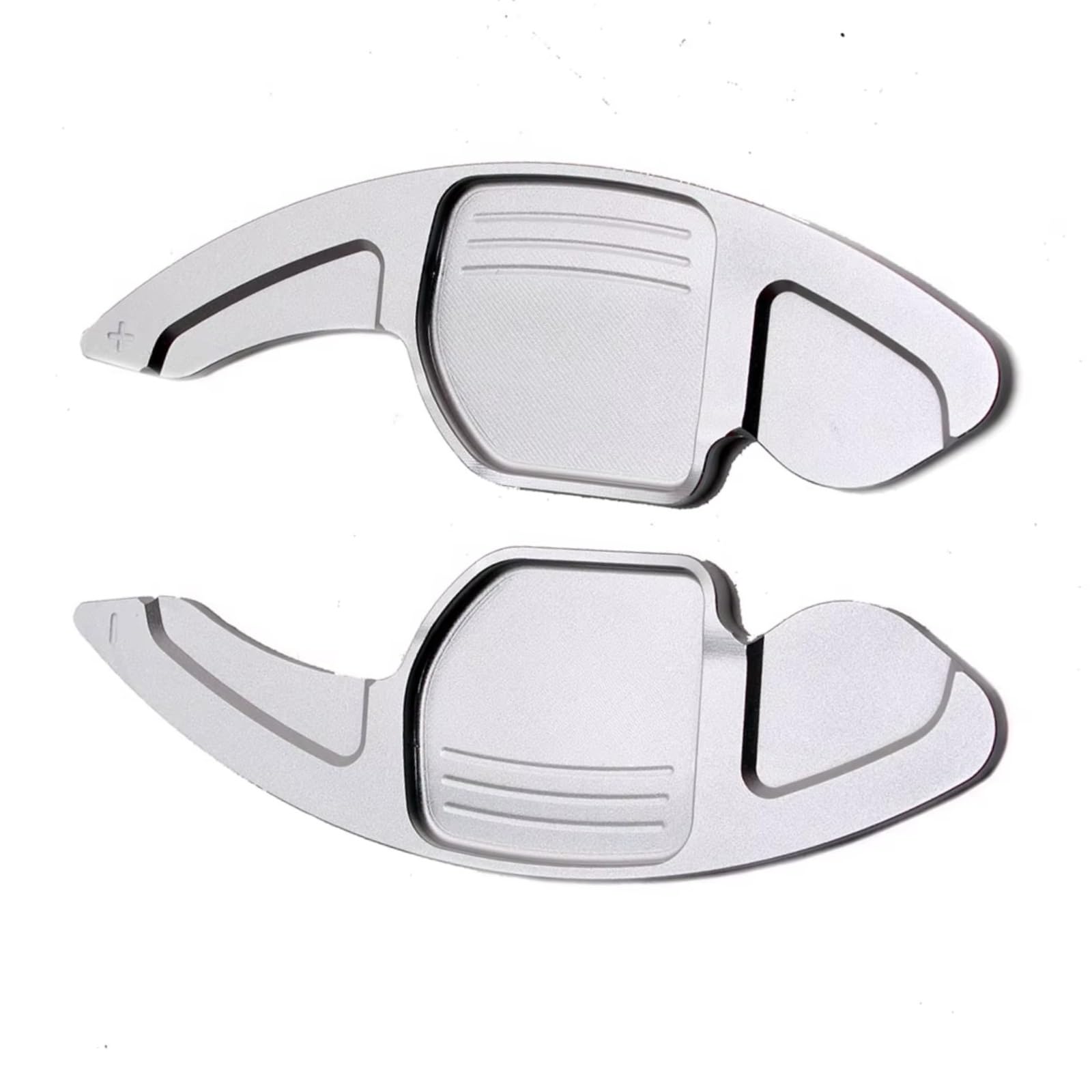 Pqaiecxd White Paddle Shifter Compatible With Seat For Leon For Ateca For Ibiza Car Steering Wheel Paddle Shifter Shift Paddle Extension Paddles For Fit Accessories(White)
