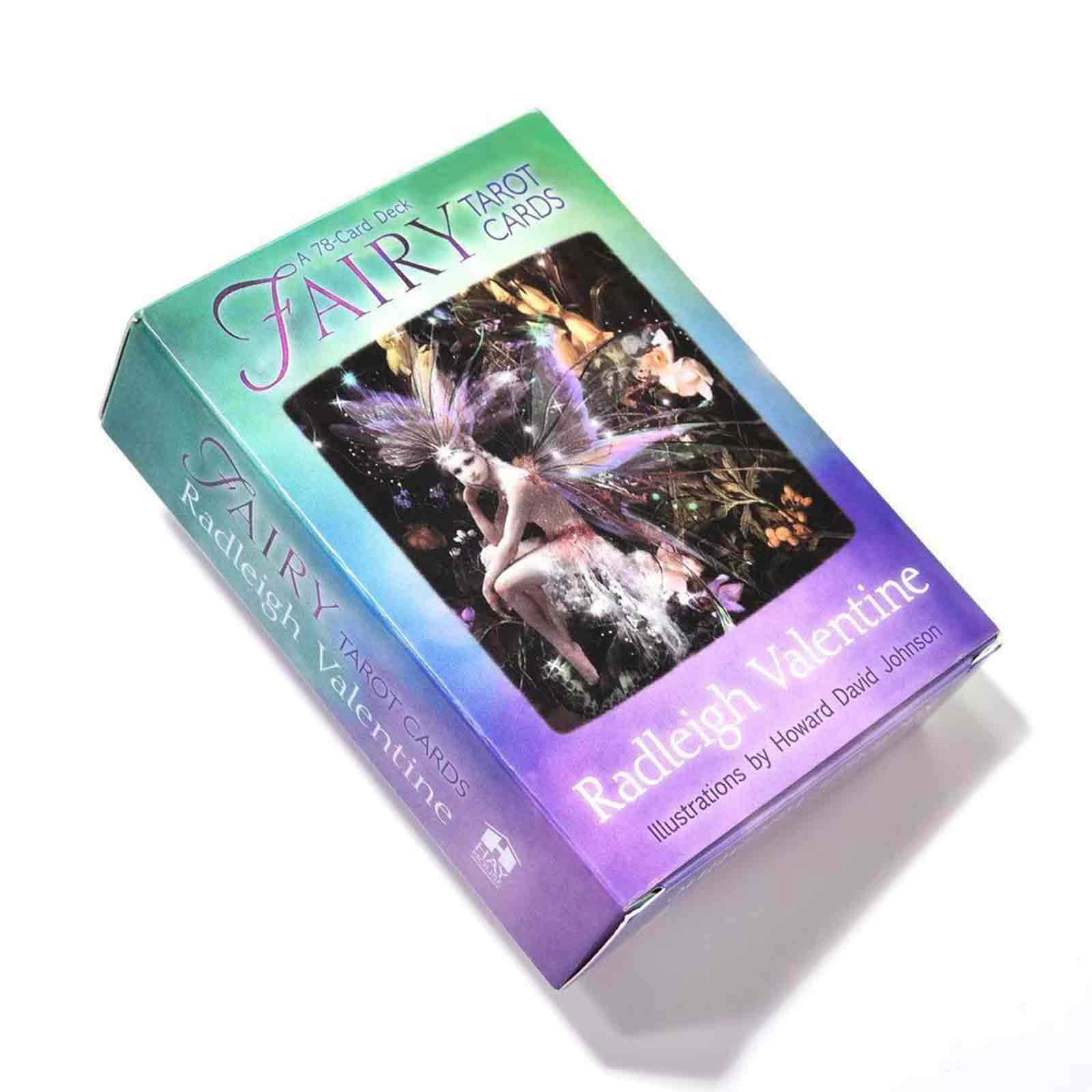 Mazo De Tarot De Hadas Destino | 78 Cartas Premium En Inglés Con Guía | Lectura De Cartas Y Adivinación Para Principiantes Y Expertos